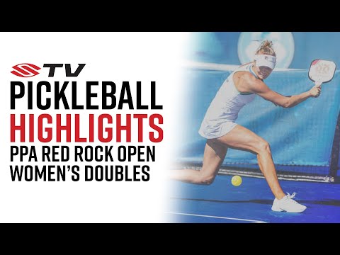 The Unstoppable Lucy Kovalova Forehand Pickleball Highlight - Red Rock Open Women's Doubles