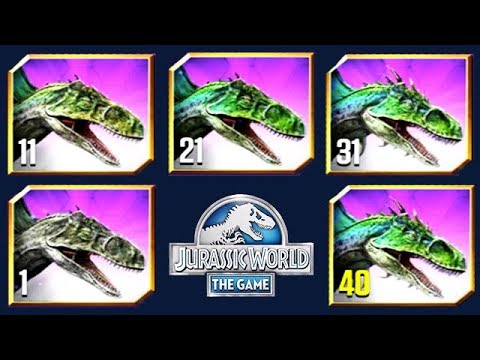 NEW ALLONOGMIUS HYBRID MAX LEVEL FEEDING (JURASSIC WORLD)