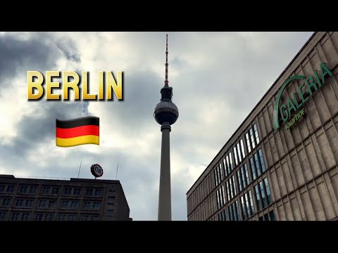 Berlin 🇩🇪 Germany Weekend walk. Sounds of the weekend 4K