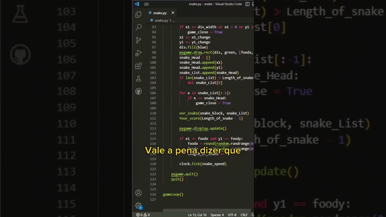 Podemos Criar Jogos Com Python? #shorts #pythonbrasil #pythonbr #programaçãopython
