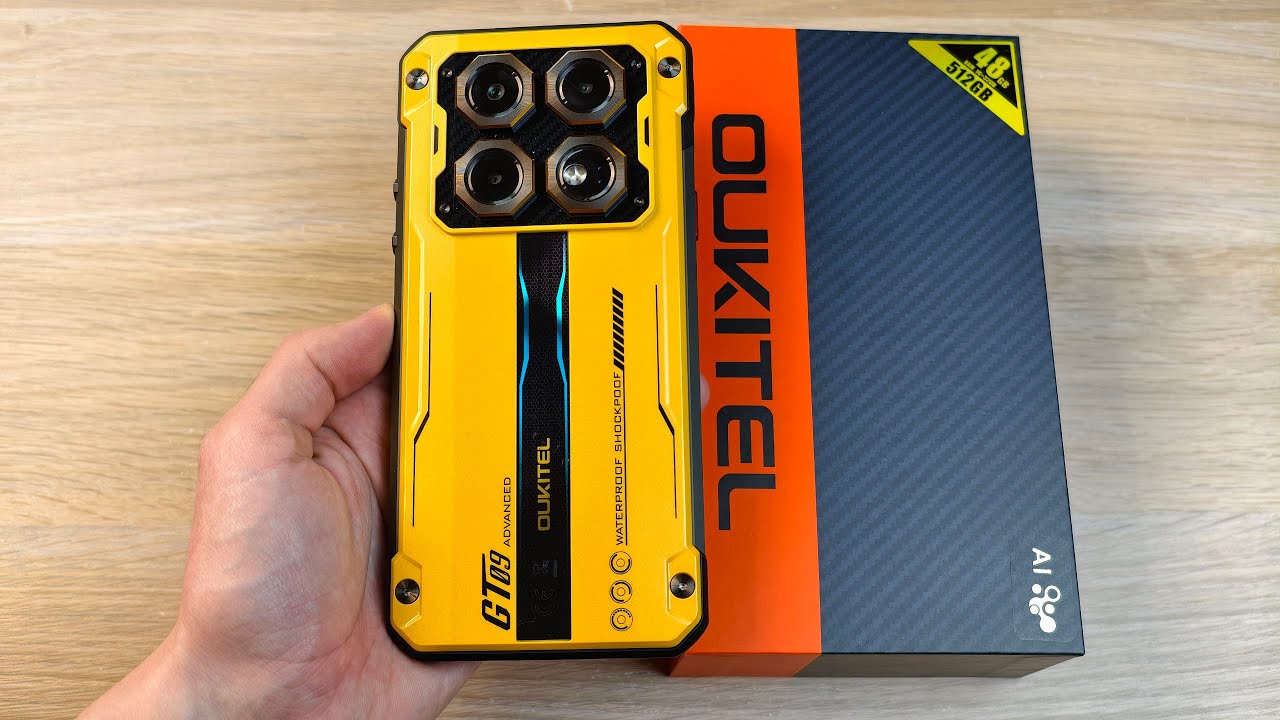 OUKITEL WP60 - БОЛЬШОЙ ТЕЛЕФОН С ДИАГОНАЛЬЮ 7.2"