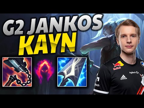 G2 JANKOS KAYN JUNGLE GAMEPLAY + [LIVE STREAMING] | Patch 11.18 / Season 11 #LeagueofLegends