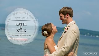 preview picture of video 'Katie + Kyle = Traverse City Wedding'