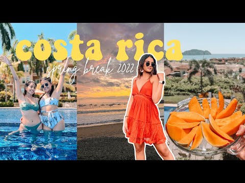 COSTA RICA TRAVEL VLOG | spring break 2022, girls trip, jaco costa rica, ziplining, atv sports, MORE