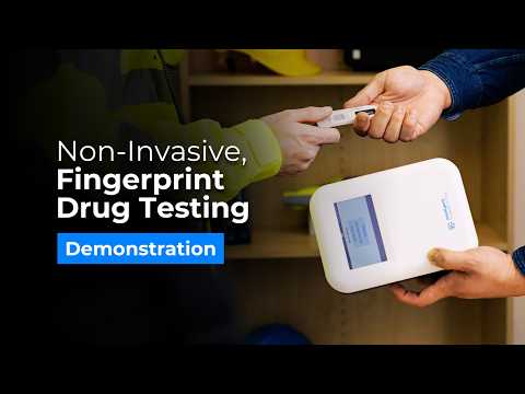 Intelligent Fingerprinting Drug Screening System Demo