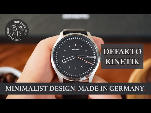 Intuitive and Creative Minimalist Dial Design - Defakto Kinetik Standard Review - Beans & Bezels