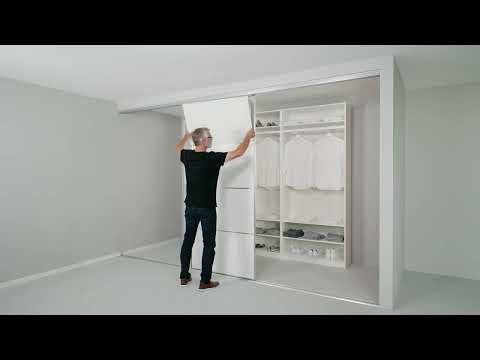 SKYTTA sliding doors system - How to install the doors and panels