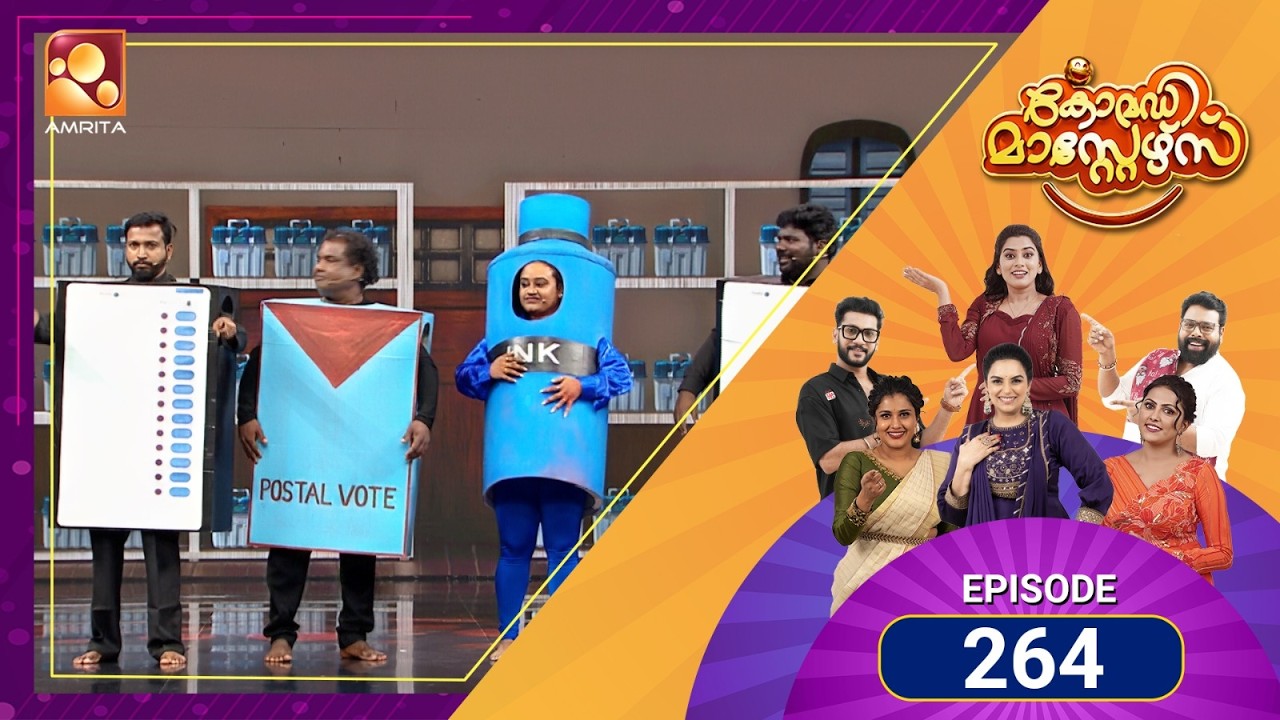 264 Episodes of Laughter! 😂 Comedy Masters Keeps the Fun Rolling | Comedy Masters | Amrita TV