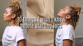 10 Things I Wish I Knew Before Starting Locs