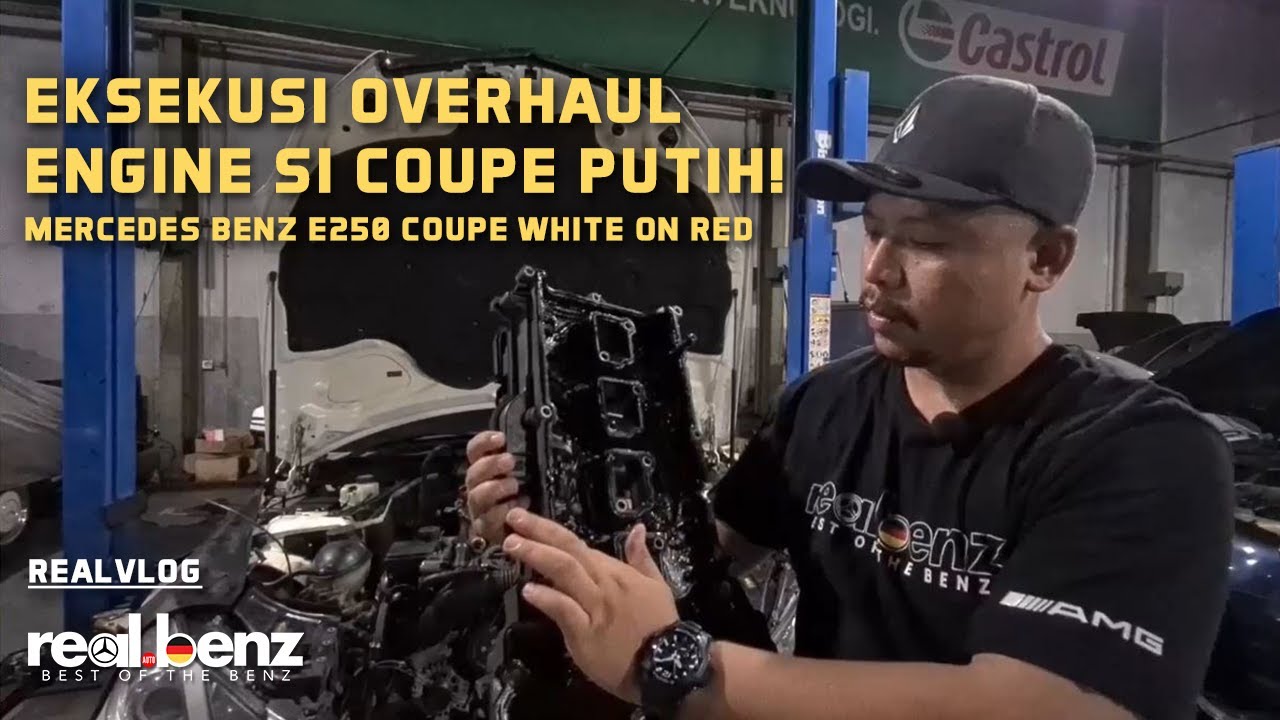 EKSEKUSI OVERHAUL ENGINE SI COUPE PUTIH! (REALVLOG)