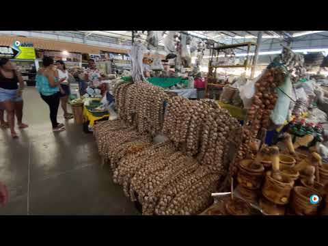 MERCADO DE  BOM JESUS DA LAPA NA BAHIA - BEM ORGANIZADO!