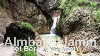 preview picture of video 'Ein Wanderung durch die Almbachklamm, A walk through the Almbachklamm'