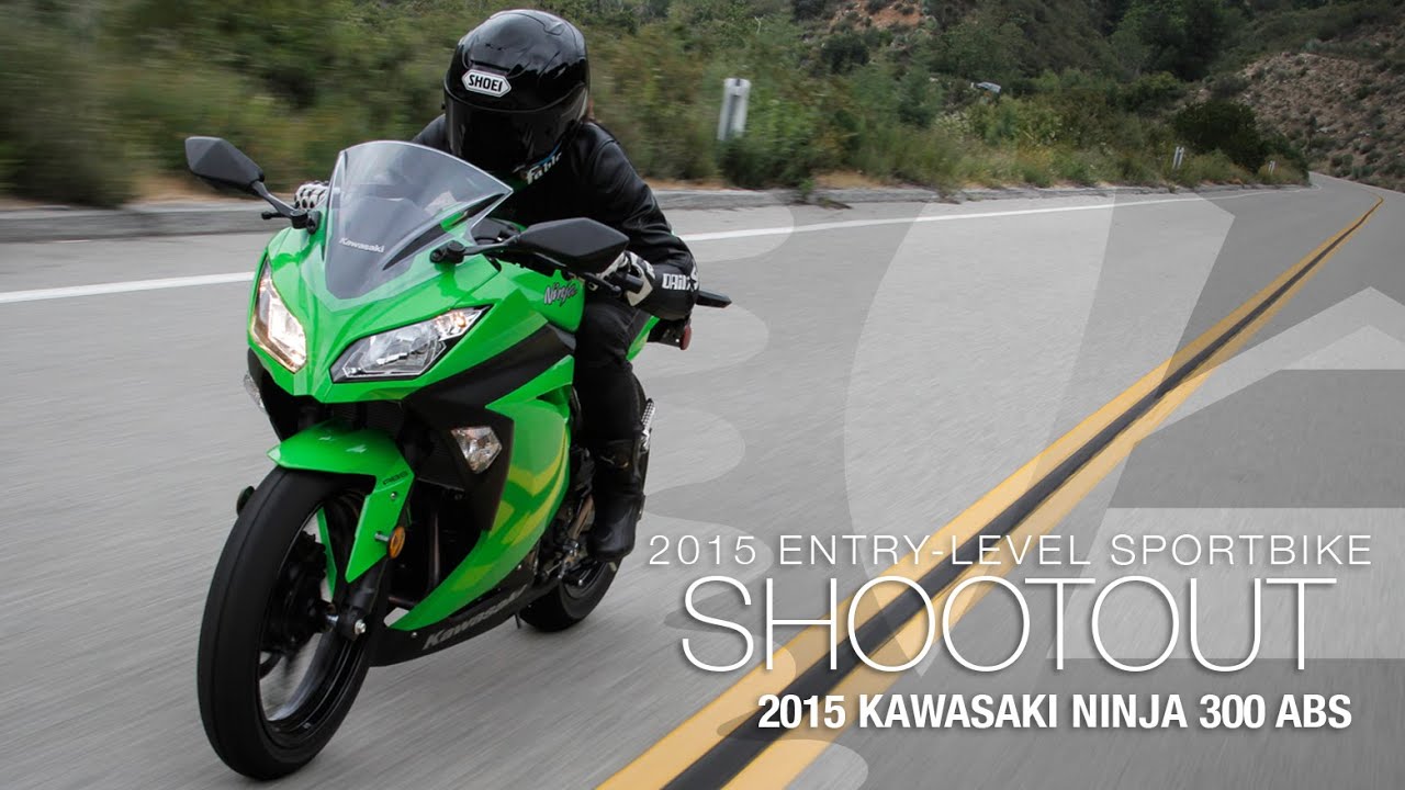 2015 Kawasaki Ninja 300 ABS - Entry Sport Shootout Pt 2 - MotoUSA