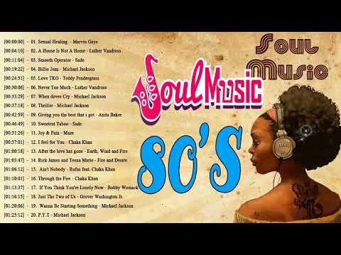 The 100 Greatest Soul Songs of the 1980s || Best Soul Songs of The 80’s || Soul Music 80’s Playlist