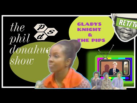 The Phil Donahue Show: Q & A with Gladys Knight & The Pips, Circa 1972