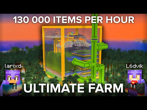 We Built the All in One Ultimate Minecraft Farm