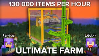 We Built the All in One Ultimate Minecraft Farm