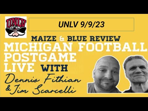 Michigan Football Postgame Live; UM vs UNLV