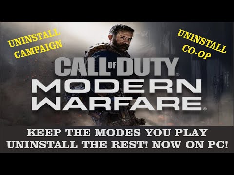 PC Players!! Delete Campaign, Co-Op, or Multiplayer - 2020 Tutorial