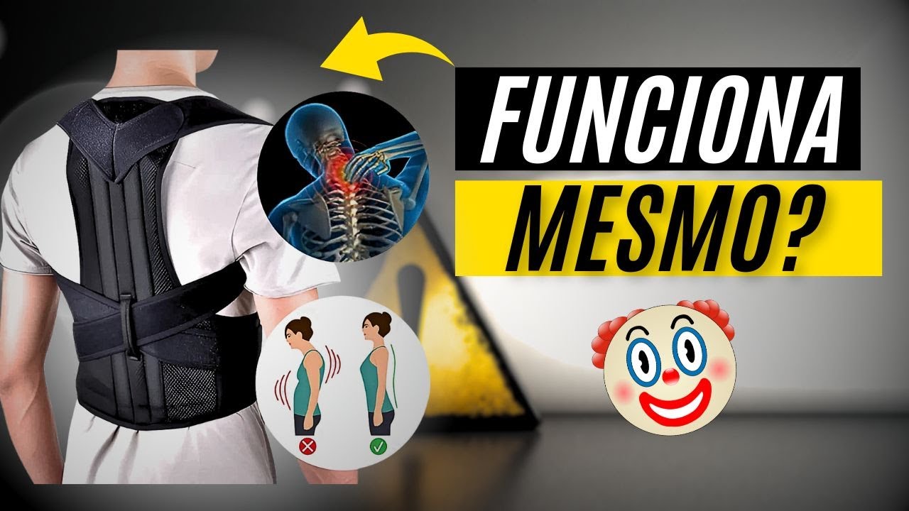 ADEUS DORES! 🦴 O MELHOR CORRETOR DE POSTURA (Feminino e Masculino) VALE A PENA?