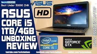 Video thumbnail for ASUS R558U Core i5 Laptop | Unboxing | Initial Review by Tech2indians