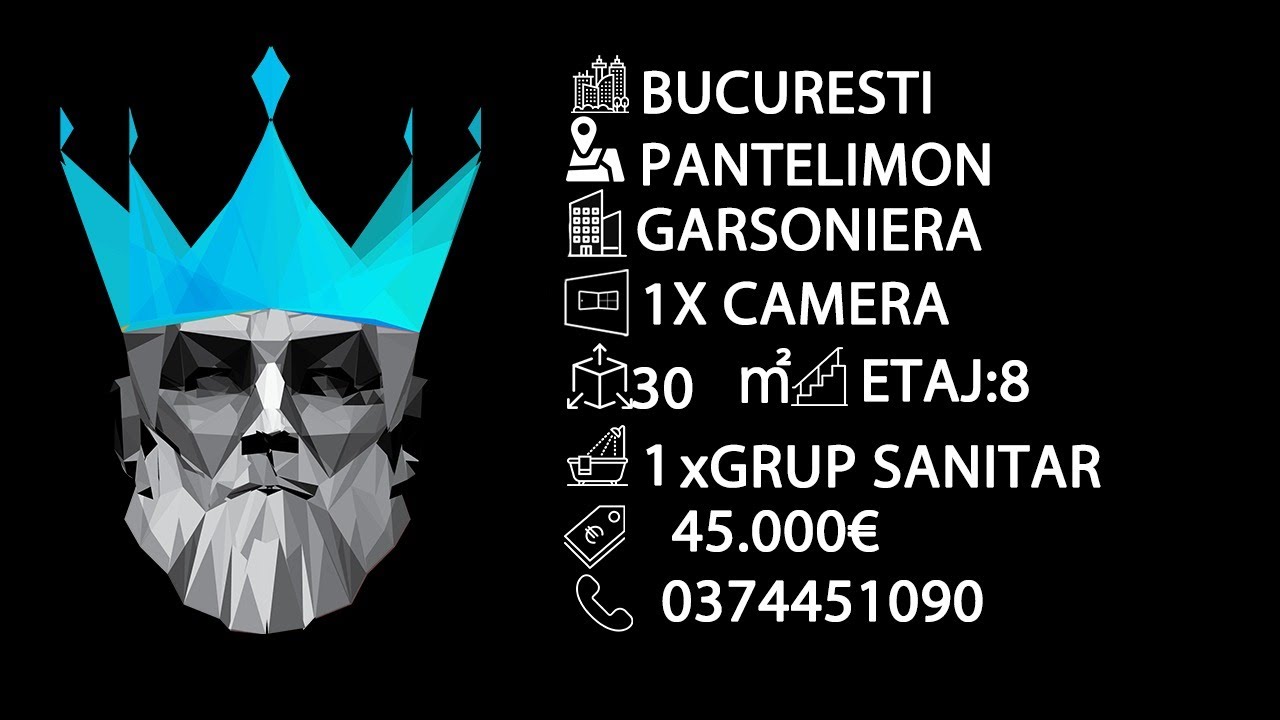 Tur video Delfinului-Pantelimon | Garsoniera | Mobilata si Utilata | 