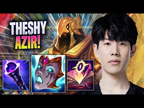 THESHY IS A MONSTER WITH AZIR! - WBG TheShy Plays Azir MID vs Poppy! | Season 2022