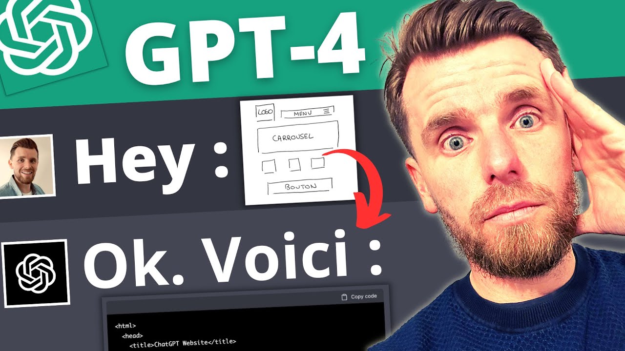 TEST GPT4 LA DÉMO COMPLÈTE EN FRANÇAIS 🇫🇷 (il lit VRAIMENT les