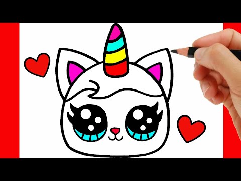 COMMENT DESSINER UNE LICORNE FACILE ETAPE PAR ETAPE