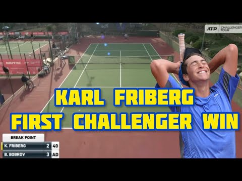 Highlights: Karl Friberg - Bogdan Bobrov, Les Franqueses del Valles Challenger 2023