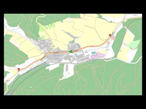 Ortsdurchfahrt im Stumpfwald/KIB: Ramsen (Ost rein, West raus)