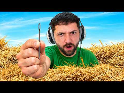 samanlıkta iğne aramak..