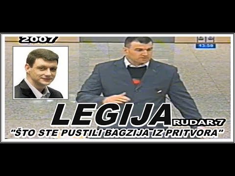 LEGIJA"ŠTO STE PUSTILI BAGZIJA"     2007