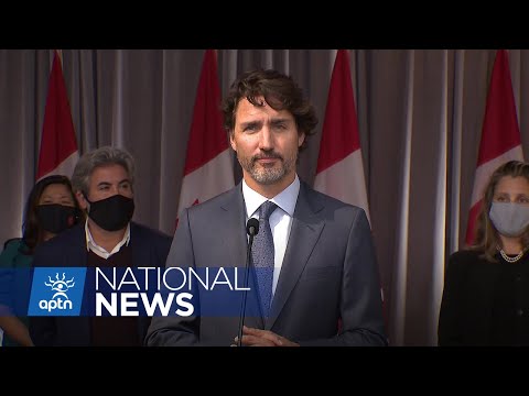 Prime Minister Justin Trudeau takes questions from reporters | APTN News