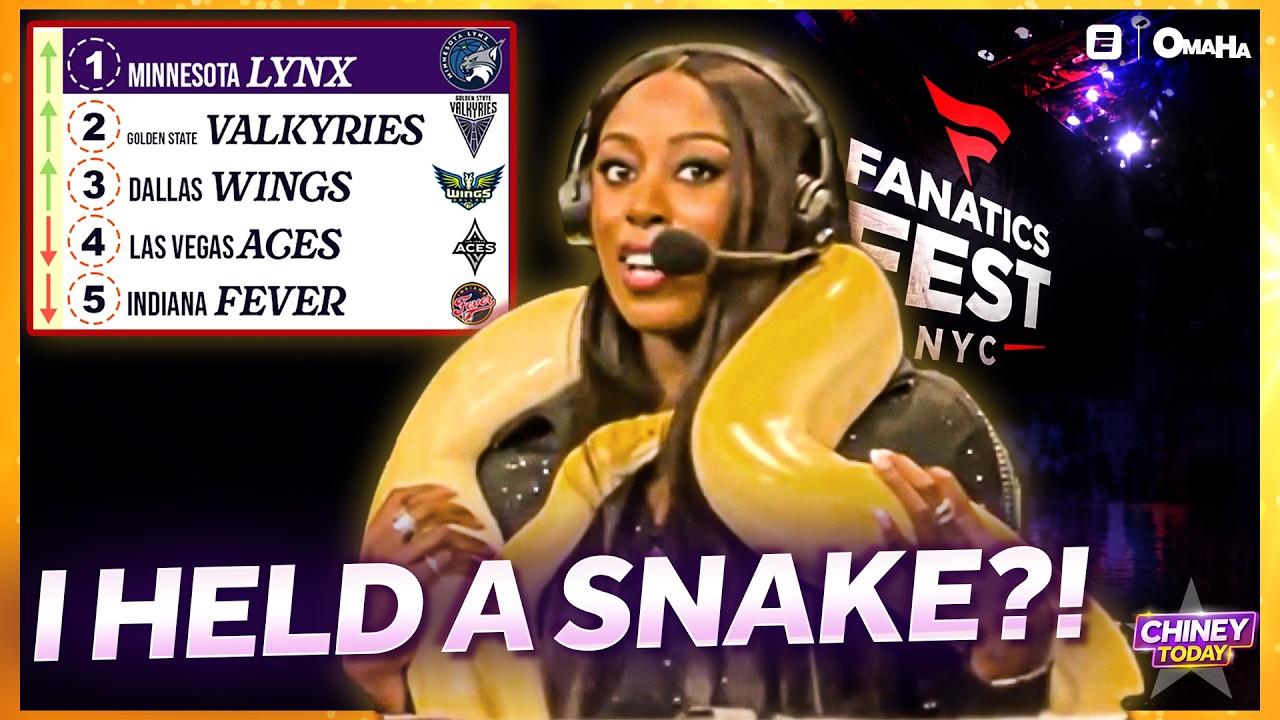 WNBA Power Rankings: Lynx No. 1, Fever Surging + Chiney Holds a Python?!