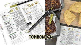 Journal With Me: Featuring Tombow 076 | Hobonichi Cousin Planner