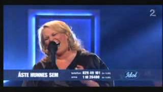 Åste Hunnes Sem - I can't make you love me - Idol Norway 2007 - Semifinale