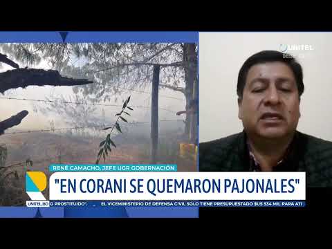 Cochabamba:  Controlan a tiempo tres incendios forestales en Vacas y Corani