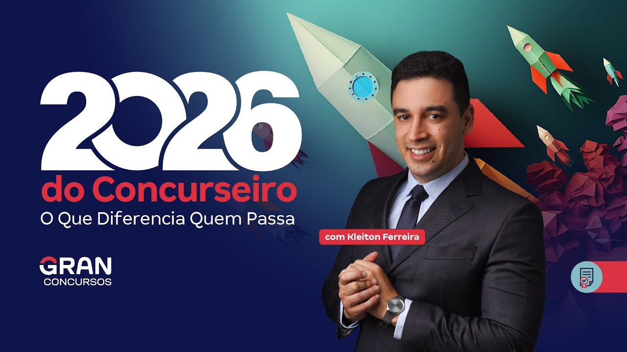 2026 do Concurseiro: O Que Diferencia Quem Passa