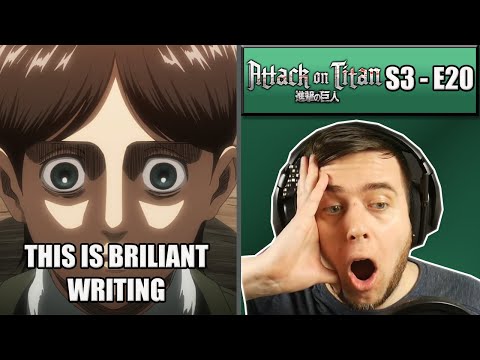 HAJIME ISAYAMA IS A GENIUS - Attack On Titan Season 3 Episode 20 - Rich Reaction