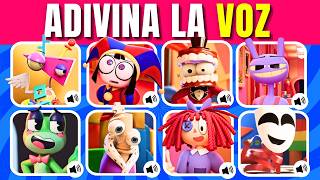Adivina el PERSONAJE del CIRCO DIGITAL por la voz 🤡 Pomni 🐰 Jax💜 Caine 🦷 Ribbit 🎪 Ragatha