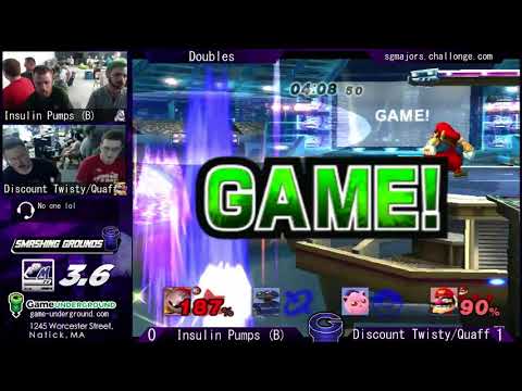 Fire and Brimstone RR - Discount Twisty/Quaff (R) vs The Insulin Pumps (B)