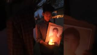 preview picture of video 'Candle march at our kanubari RIP'