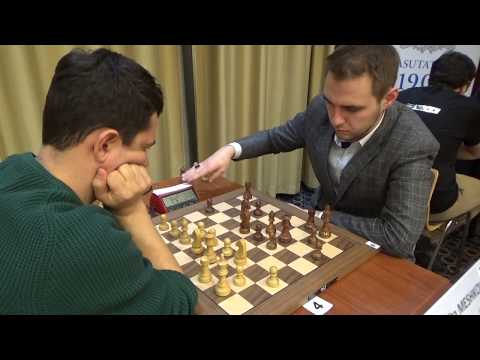 GM Evgeny Alekseev - GM Nikita Meshkovs, Giuoco piano, Rapid chess