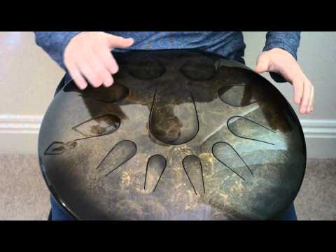 Dub Caravan - Zen Tambour Solo in D Hijaz (Hang Drum / Tongue Drum)