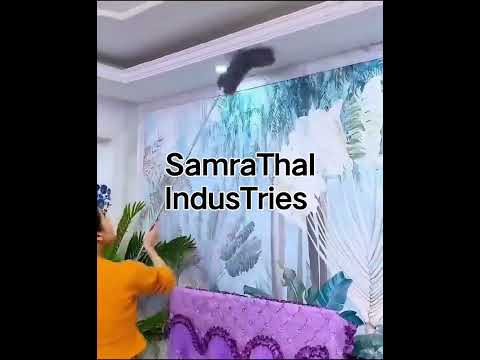 Microfiber Duster Bendable & Extendable Fan Cleaning Duster with 100 inches