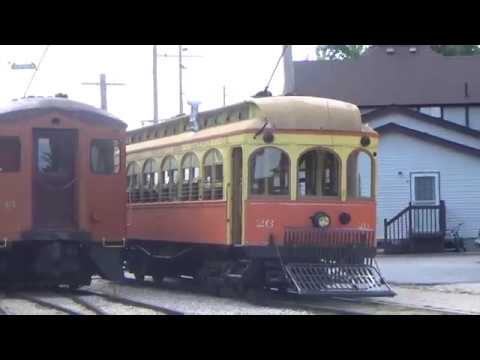 [OLD VIDEO] East Troy Electric Railway in the Summer of 2016! Classic electric cars!