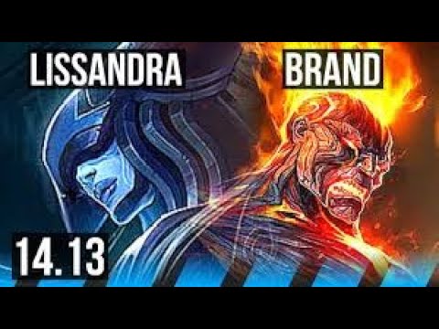 🔥 Unstoppable Mid Lane Duel: Brand vs. Lissandra | Epic Fight 🌟