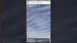 Review of Yahoo Weather
