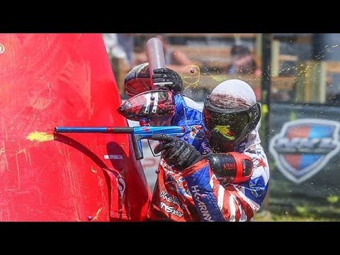 Awesome NXL Pro Paintball Match - Russian Legion vs Infamous and Thunder vs Ironmen